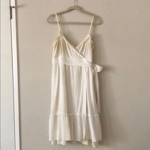 Diane von Furstenberg white cotton sundress